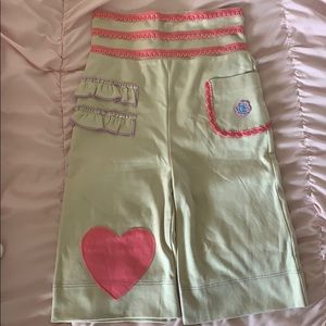 NWT Lemon Loves Lime Gaucho pants size 7